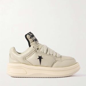 RICK OWENS
+ Converse Inflated Turbowpn leather sneakers